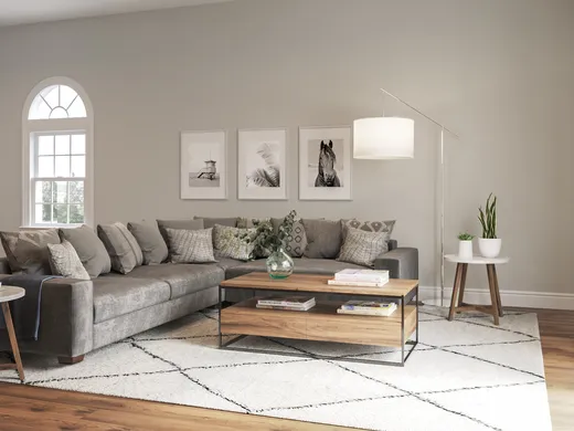 Living Room · Contemporary designed by Kelsey