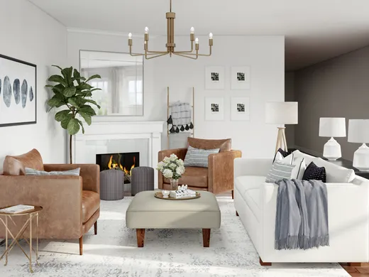 Living Room · Eclectic designed by Vivian