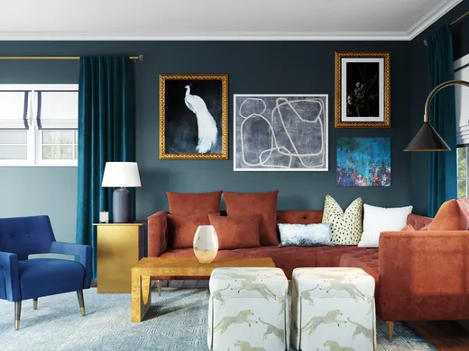 Living Room · Eclectic designed by Melody