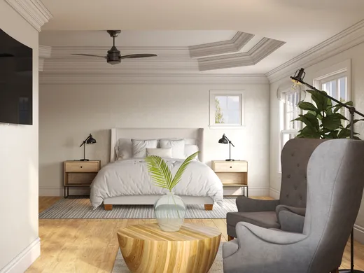 Bedroom · Coastal designed by Carly
