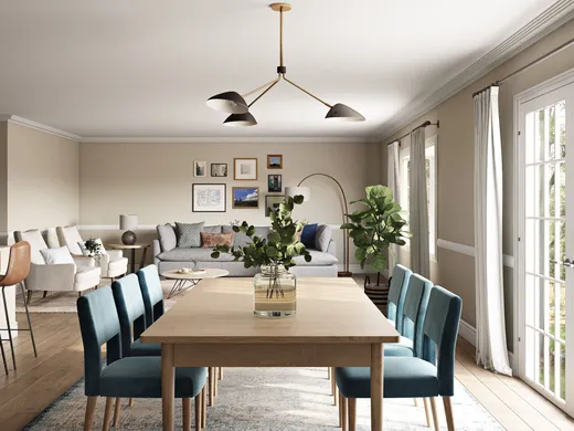 Dining Room · Eclectic designed by Caroline