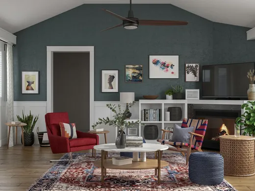 Living Room · Bohemian designed by Patrice