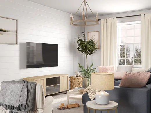 Living Room · Coastal designed by Regina