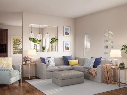 Living Room · Coastal designed by Arissa