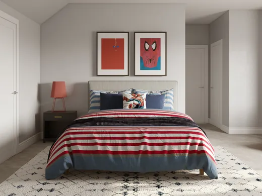 Bedroom · Contemporary designed by Stacy