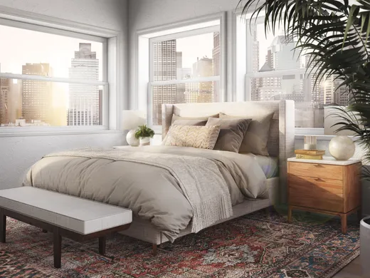 Bedroom · Midcentury Modern designed by Lilly
