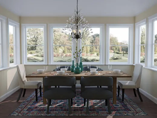 Dining Room · Contemporary designed by Annie