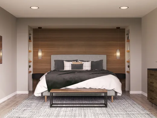 Bedroom · Contemporary designed by Stacy