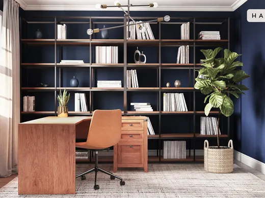 Living Room · Industrial designed by Sarah