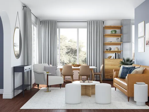 Living Room · Contemporary designed by Anny