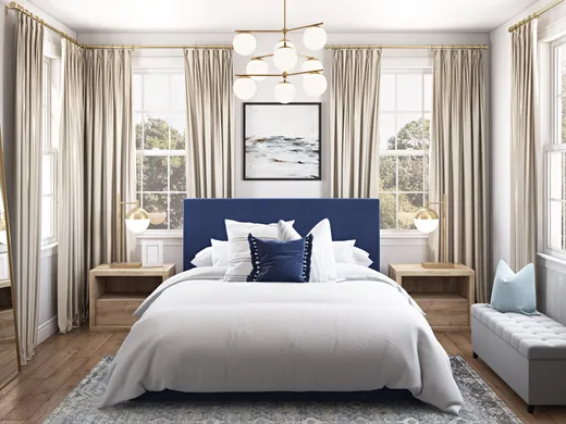 Bedroom · Coastal designed by Nicole