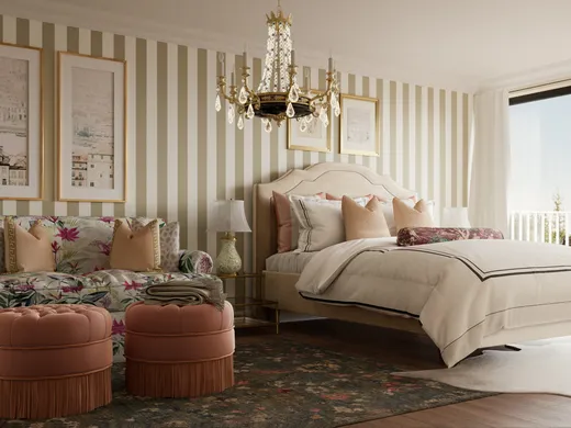 Bedroom designed by Matthew