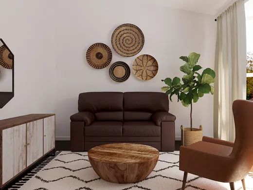 Living Room · Rustic designed by Sarah