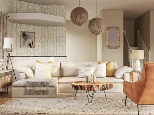 Living Room · Bohemian designed by Catrina