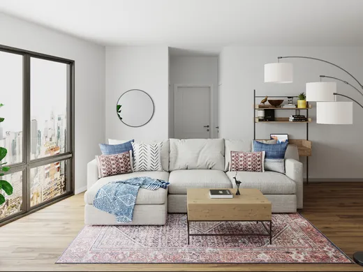 Living Room · Bohemian designed by Keri