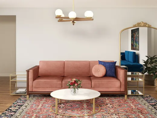 Living Room · Eclectic designed by Chelsey