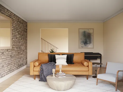 Living Room · Farmhouse designed by Cassie