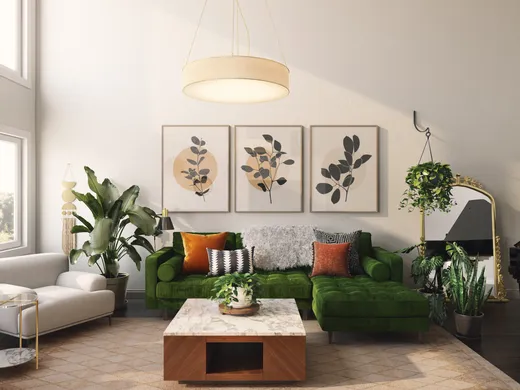 Living Room · Bohemian designed by Isabella