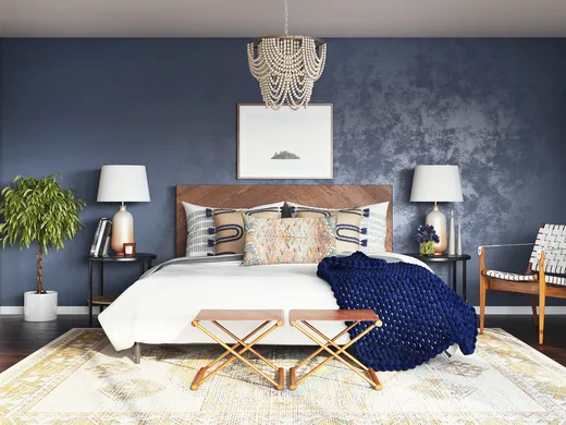 Bedroom designed by Brady