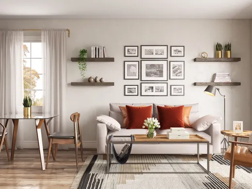 Living Room · Farmhouse designed by Sofia