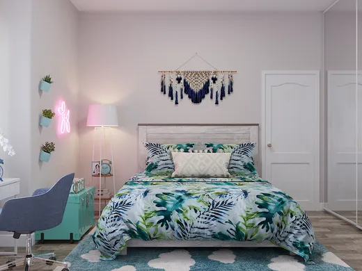 Bedroom · Eclectic designed by Kyla