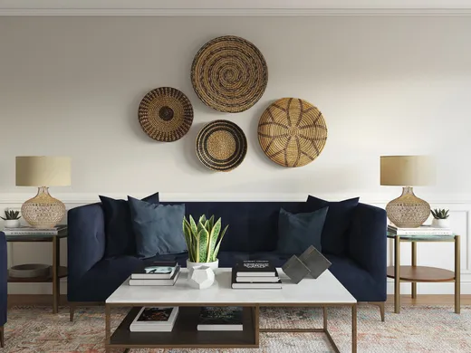 Living Room · Contemporary designed by Jamie