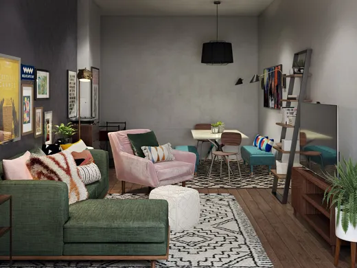 Living Room · Modern designed by Natalie