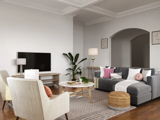 Living Room · Farmhouse designed by Abby