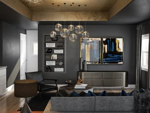 Living Room · Modern designed by Levi