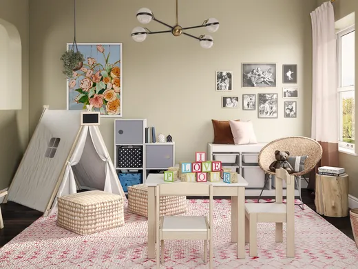 Living Room · Eclectic designed by Cristina