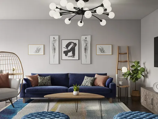 Living Room · Bohemian designed by Danielle