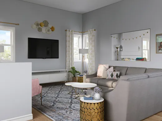 Living Room · Modern designed by Deeksha