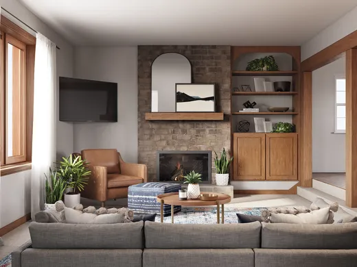 Living Room · Modern designed by Lindsay