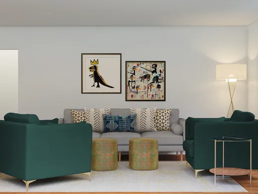 Living Room · Glam designed by Akira