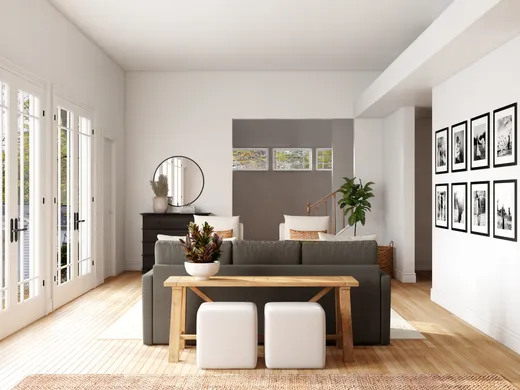 Living Room · Eclectic designed by Nichole