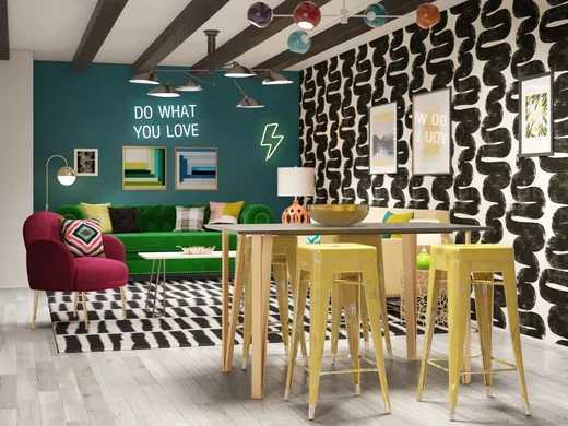 Office · Eclectic designed by Samantha