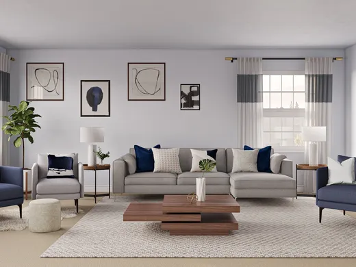 Living Room · Modern designed by Crystal