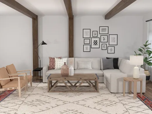 Living Room · Bohemian designed by Jayme