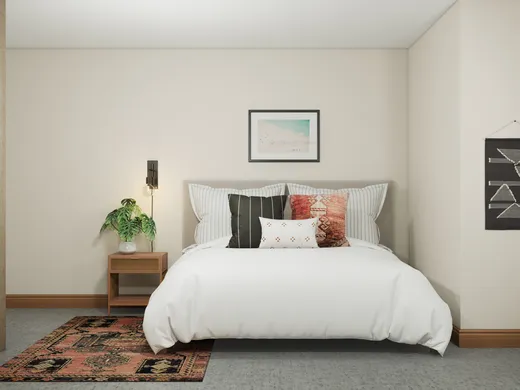 Bedroom · Eclectic designed by Ella