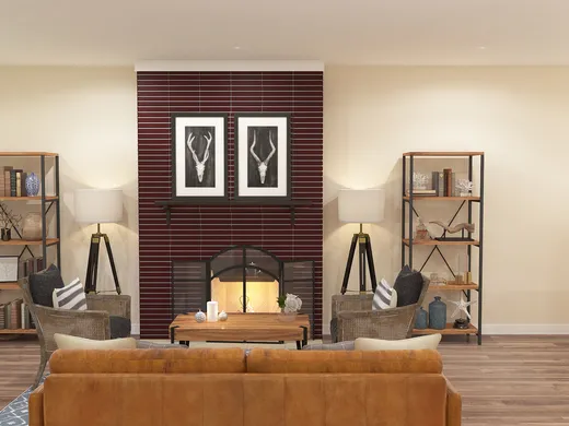 Living Room · Industrial designed by Brady