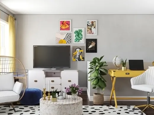 Living Room · Bohemian designed by Alicia