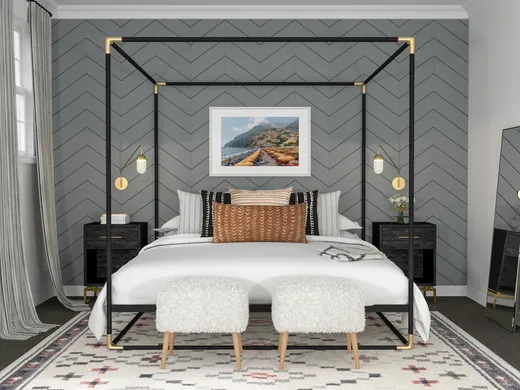Bedroom · Bohemian designed by Vivian