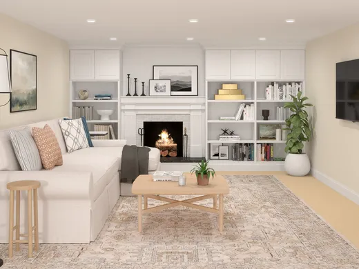 Living Room · Eclectic designed by Nichole