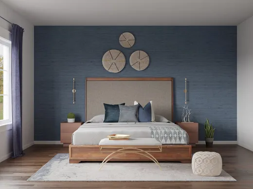 Bedroom · Contemporary designed by Apoovra