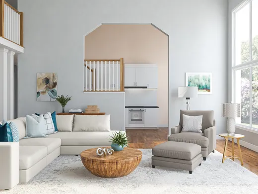 Living Room · Coastal designed by Allison