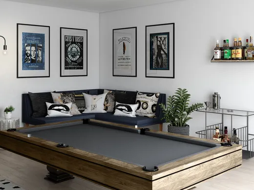 Living Room · Contemporary designed by Emily