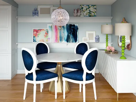 Dining Room · Eclectic designed by Erin