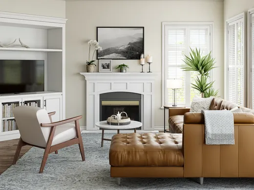 Living Room · Contemporary designed by Bethany