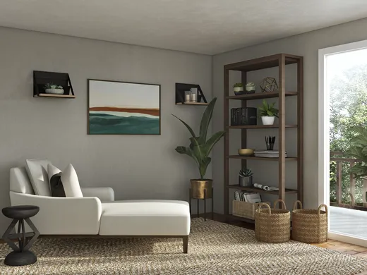 Living Room designed by B.