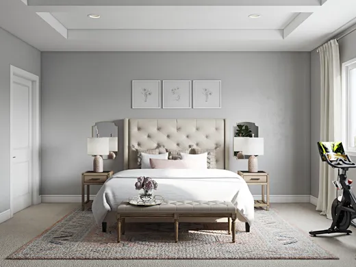 Bedroom · Farmhouse designed by Brittney